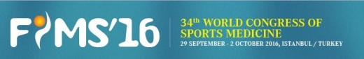 FIMS 2016, 34th FIMS World Sports Medicine Congress