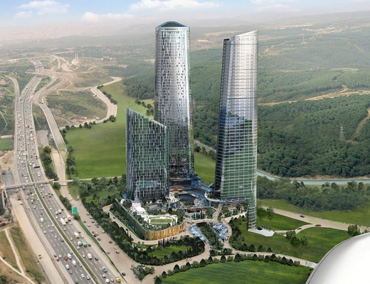 Integrated Project Concept at the Middle of Istanbul Maslak, ISTANBUL